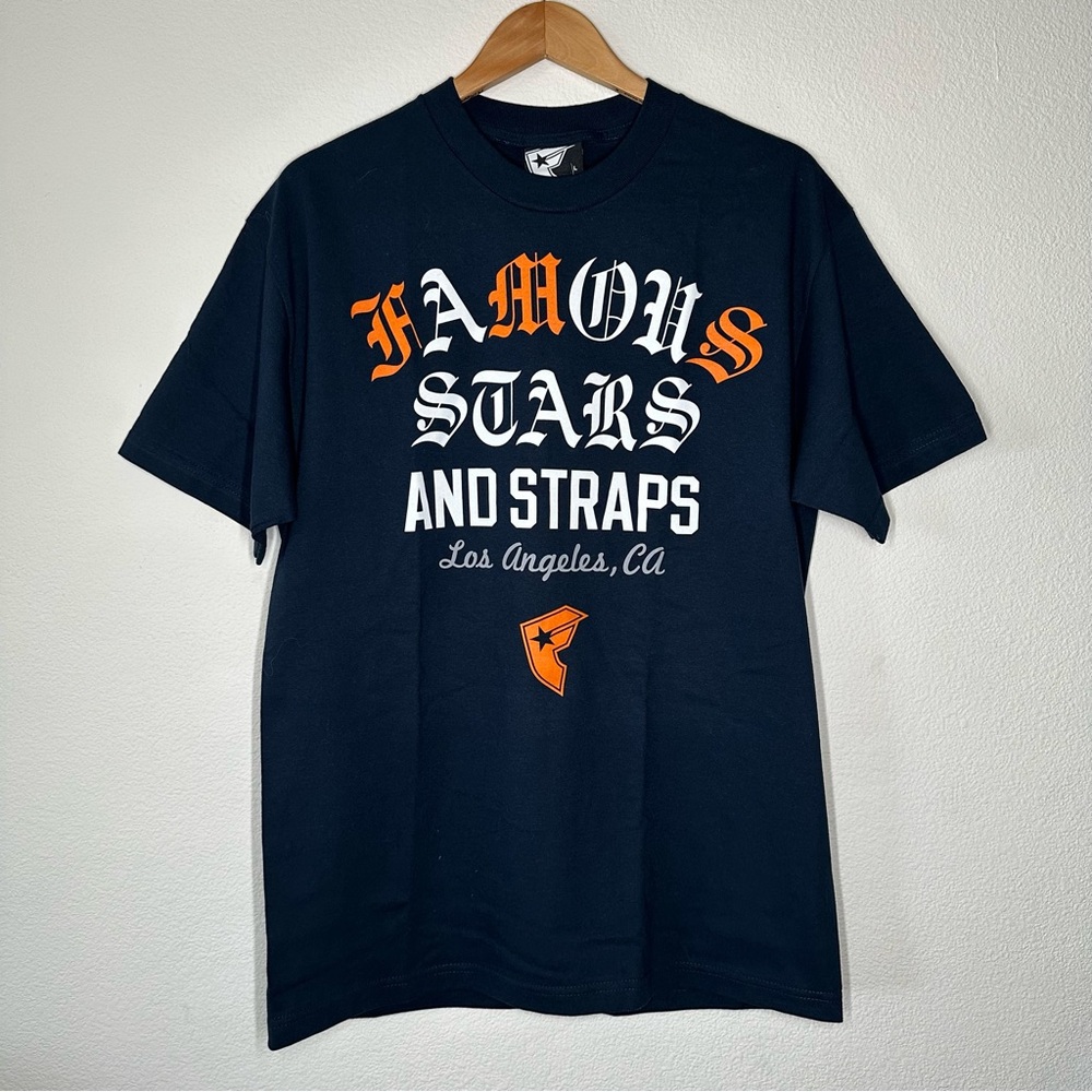 Famous Stars and Straps “Old English” T-Shirt - Men’s Size Large